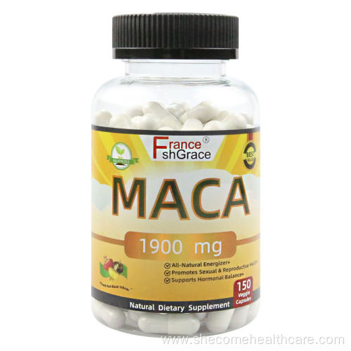 Organic Maca Supplement Men strength Maca Root Capsules